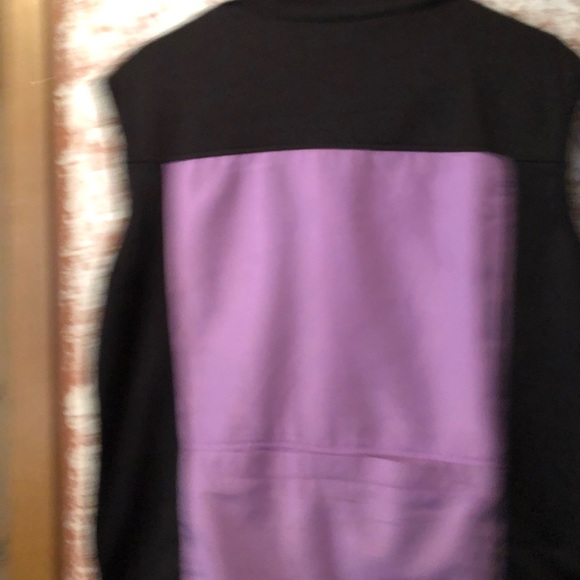 💜 VEST (workout), 💜 Purple & Black, Large, “Curves,” NWOT (never worn) 🥀🍃 - Picture 2 of 15